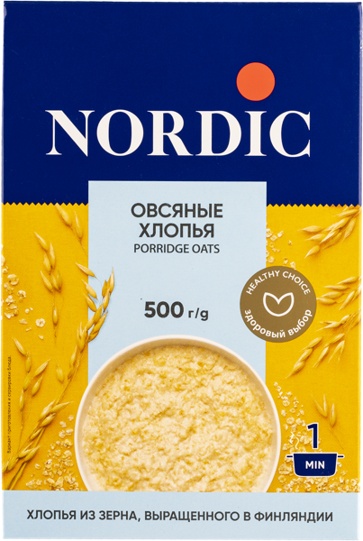 Каша минутка nordic