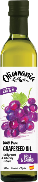 Масло виноградное Олиомания рафинированное Муэлоилва с/б, 500 мл